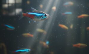 Peaceful fish turn aggressive in community tanks because of pressure