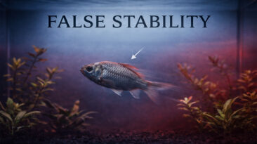 Your aquarium looks stable, but many tanks collapse weeks later. Learn what false stability is, why crashes are delayed, and what causes silent failure.