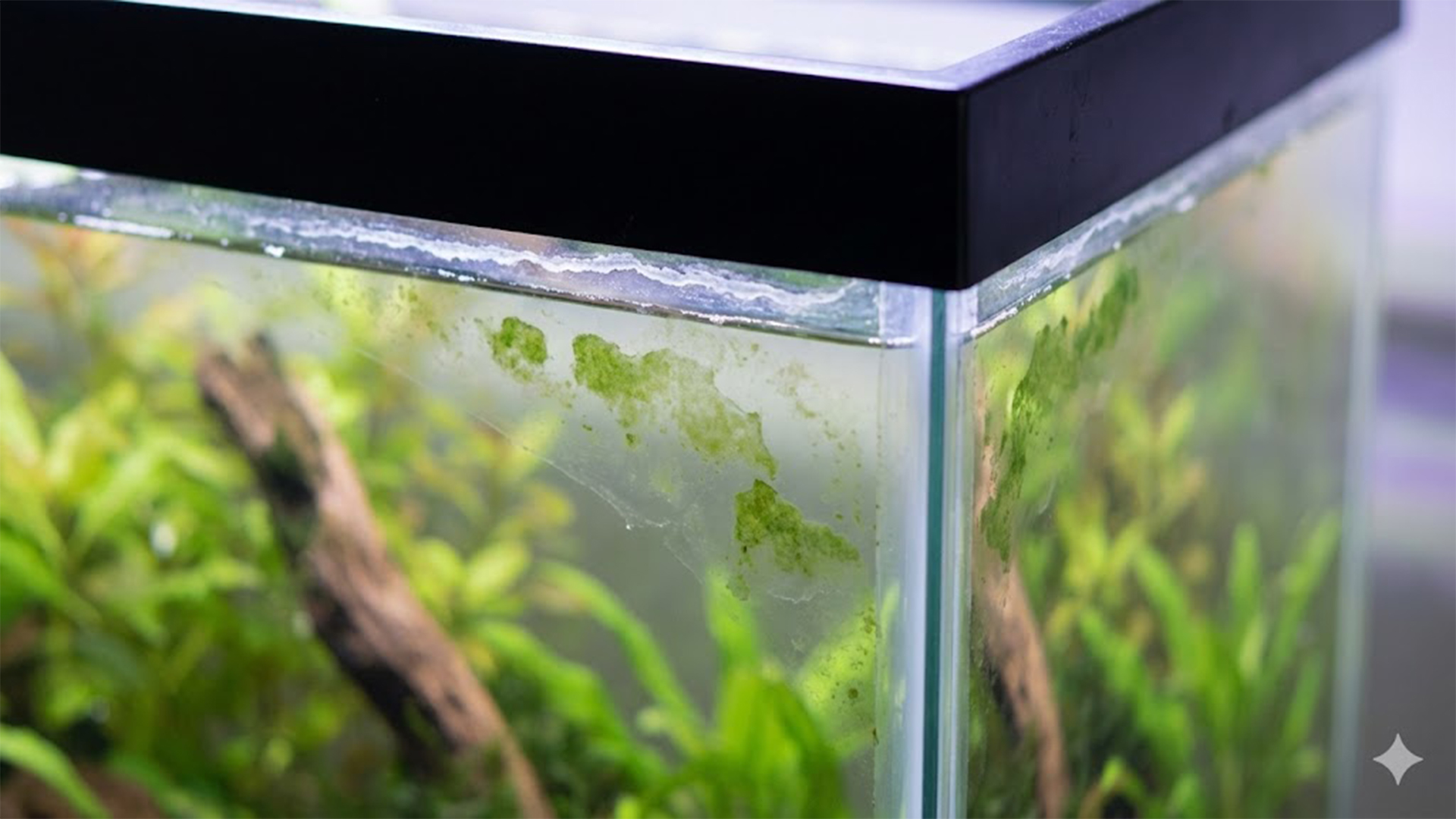Aquarium Glass Gets Dirty Fast? Here’s Why Clean aquarium glass in a stable freshwater tank with clear water