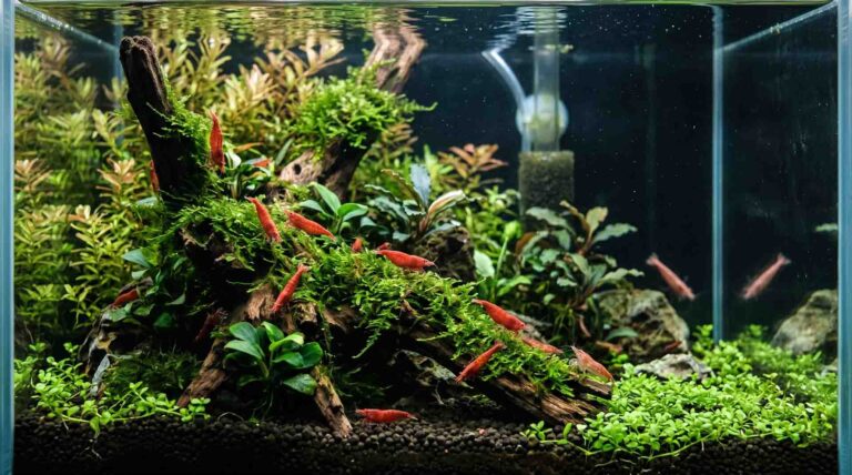 cherry shrimp keep dying in a clean nano tank with hidden instability