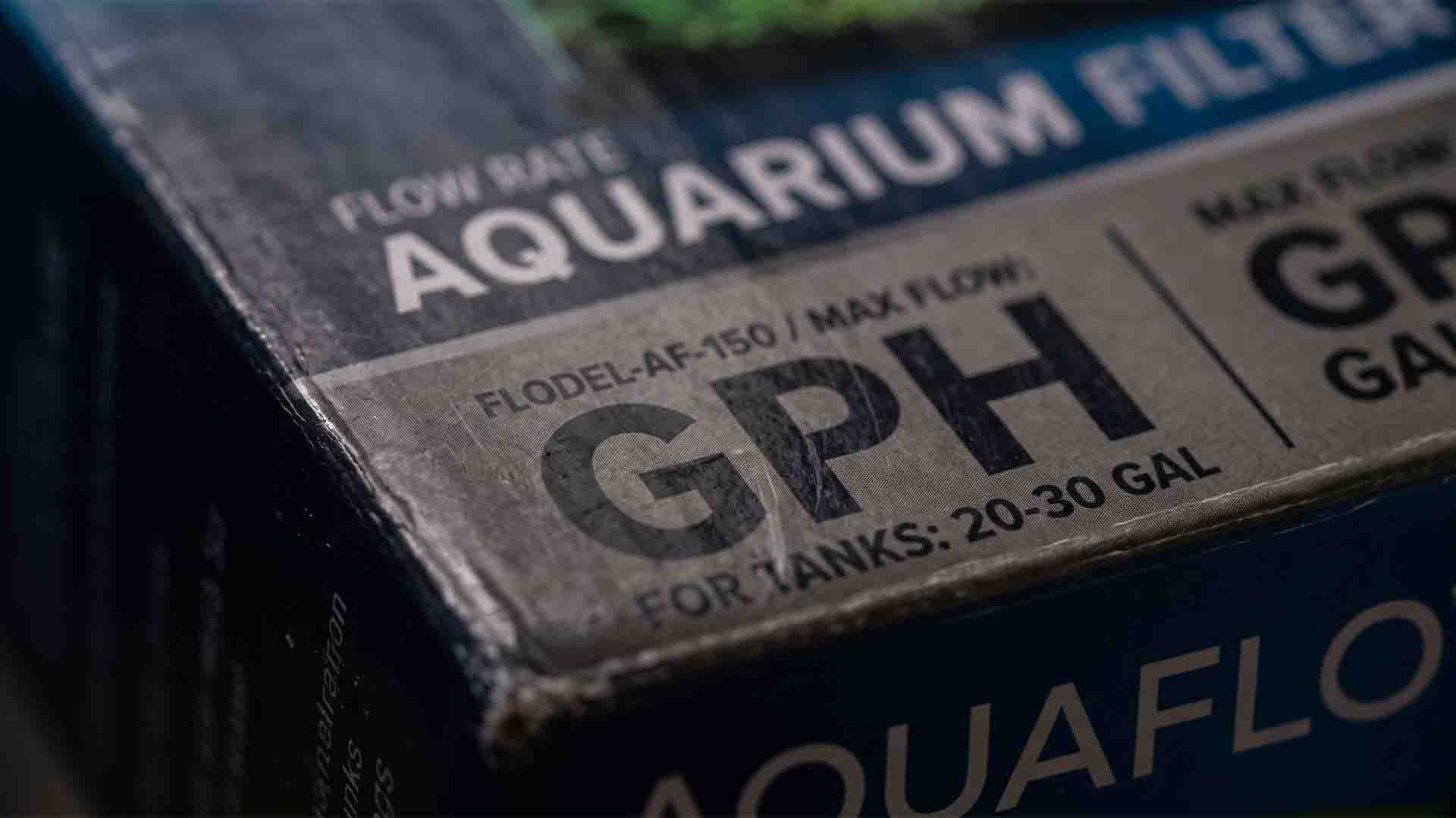 Beginner confused by GPH ratings on standard aquarium filter boxes