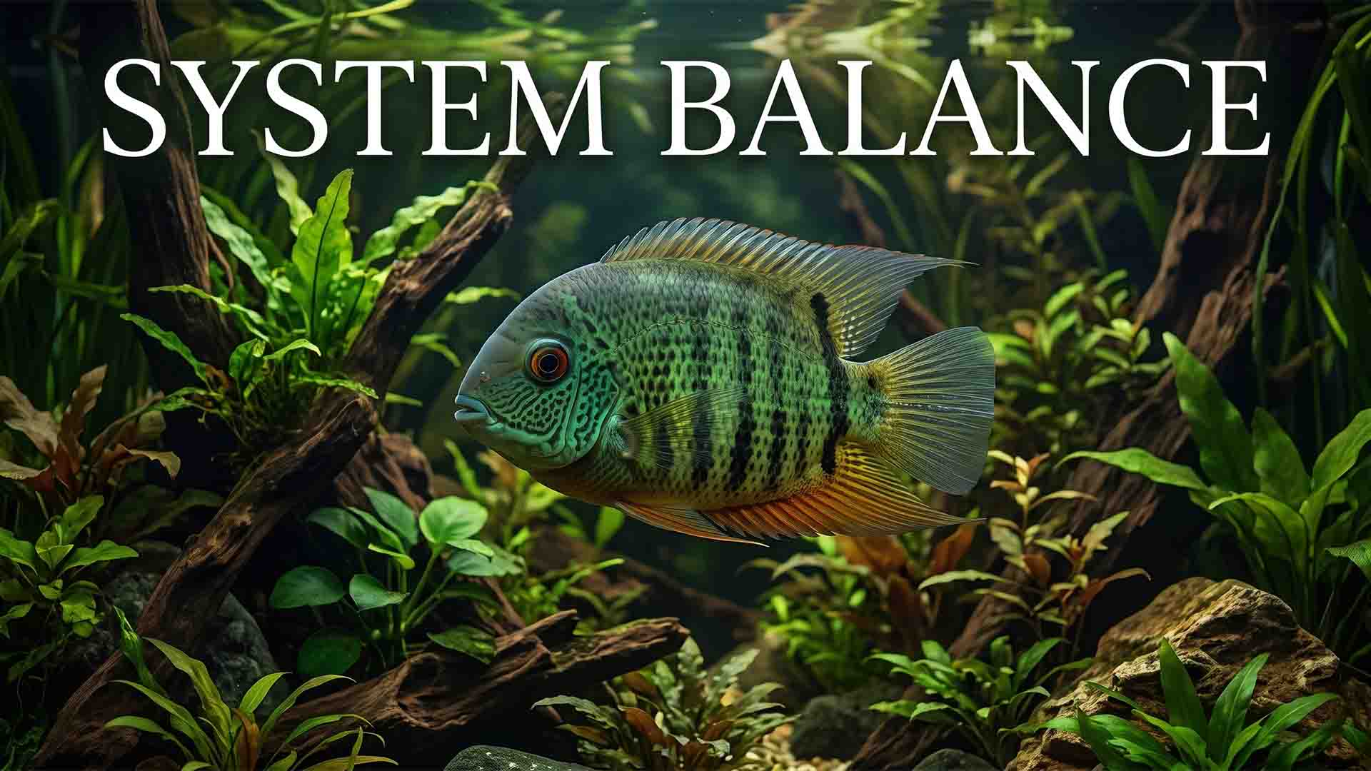 The BEST & WORST Monster Fish at PetSmart & Petco (Avoid These) A healthy Green Severum cichlid swimming peacefully in a balanced, large planted freshwater aquarium.