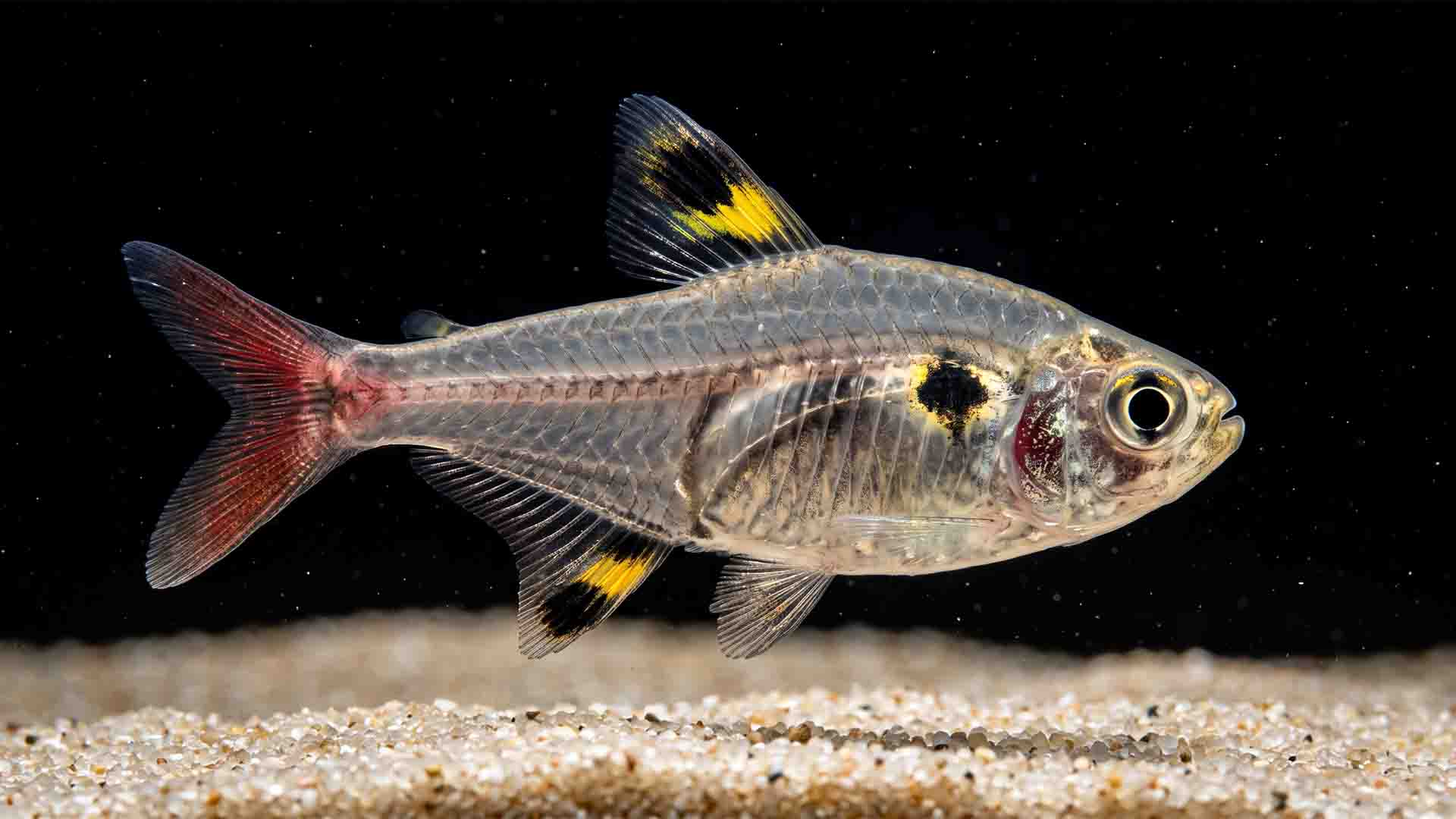 Underrated Freshwater Fish: 6 Species That Won't Die Pristella tetra exhibiting transparent body structure and hardy fin rays under soft aquarium lighting