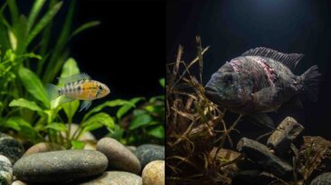 Worst Fish to Keep: 10 Species That Ruin Tanks Worst fish to keep in freshwater aquariums showing aggressive juvenile masking and tank damage